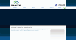 Desktop Screenshot of grihasthafinance.com